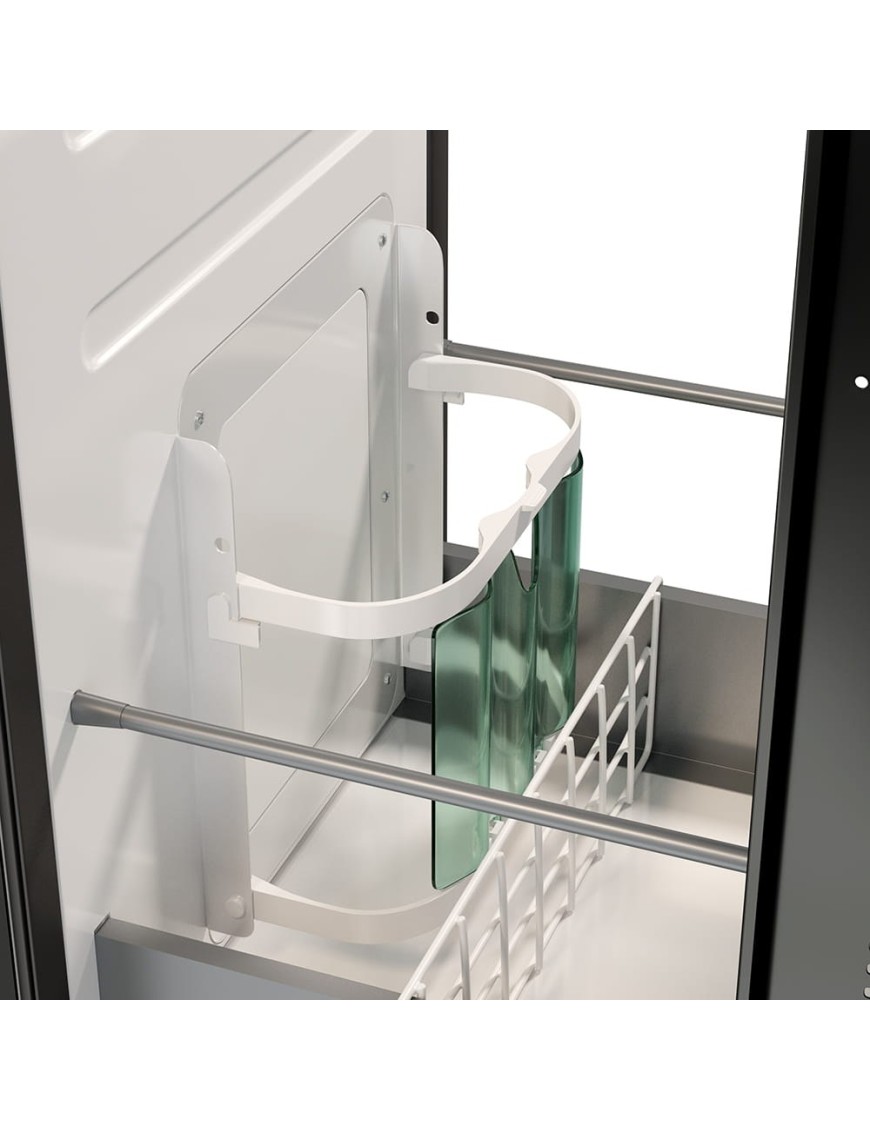 Lodówka kompresorowa do zabudowy Yolco QL90 Black 85 l 12/24V