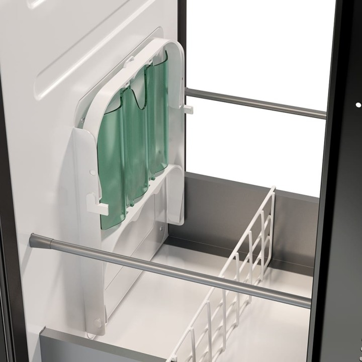Lodówka kompresorowa do zabudowy Yolco QL90 Black 85 l 12/24V - ujęcie 17