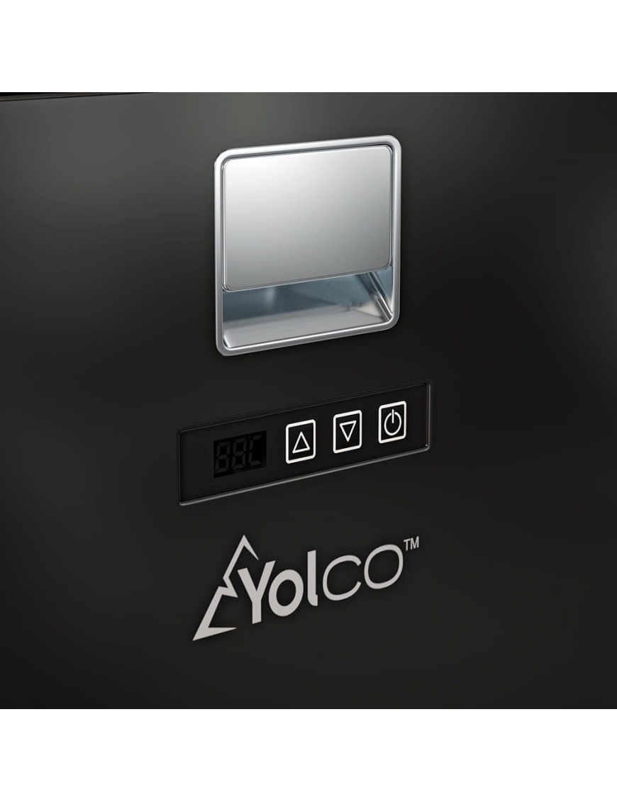 Lodówka kompresorowa do zabudowy Yolco QL90 Black 85 l 12/24V