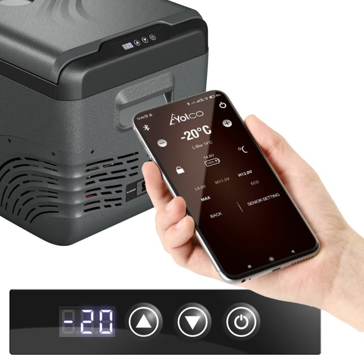 Przenośna lodówka kompresorowa Yolco NX30 Carbon 28 l - ujęcie 20