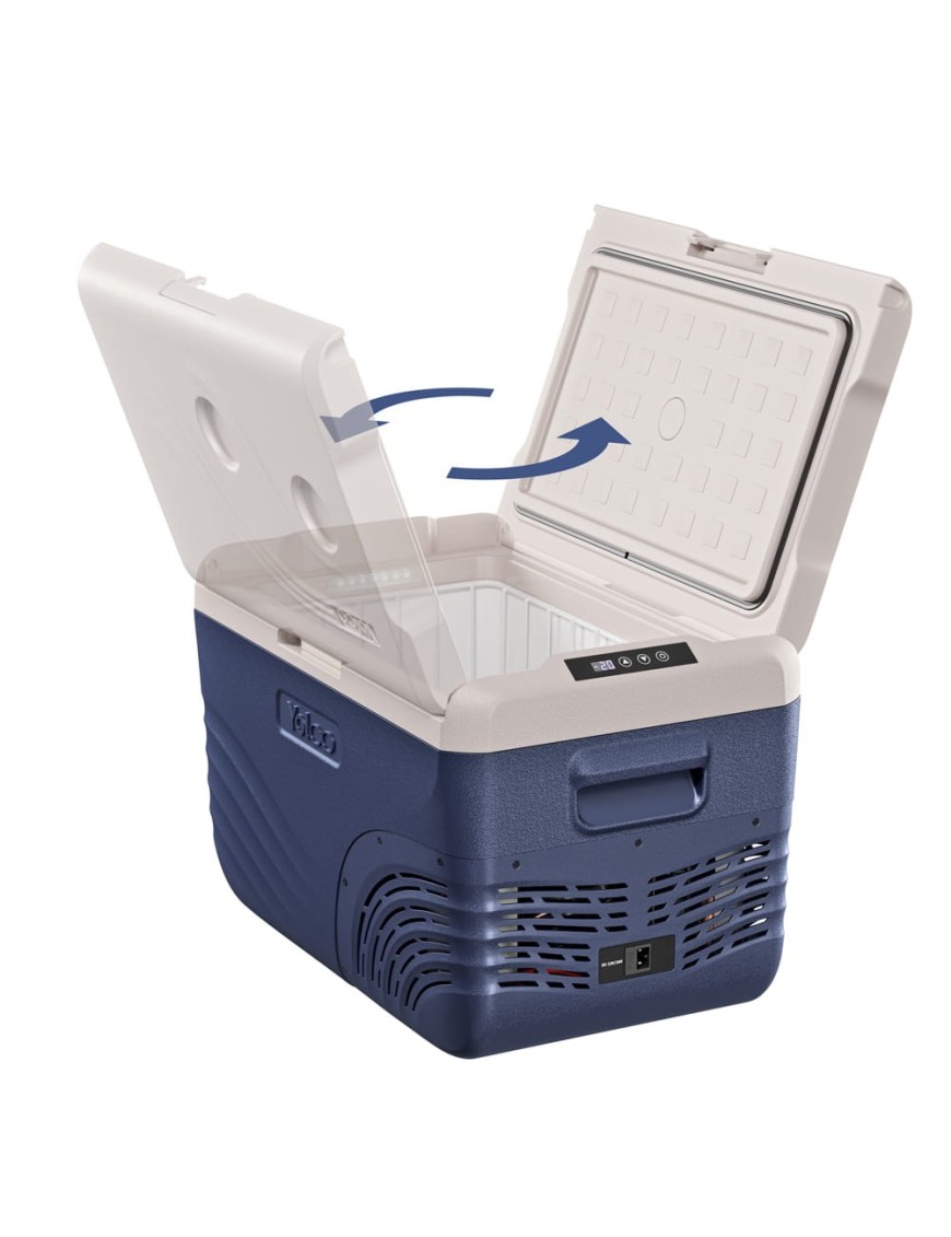 Przenośna lodówka kompresorowa Yolco NX30 Blue 28 l
