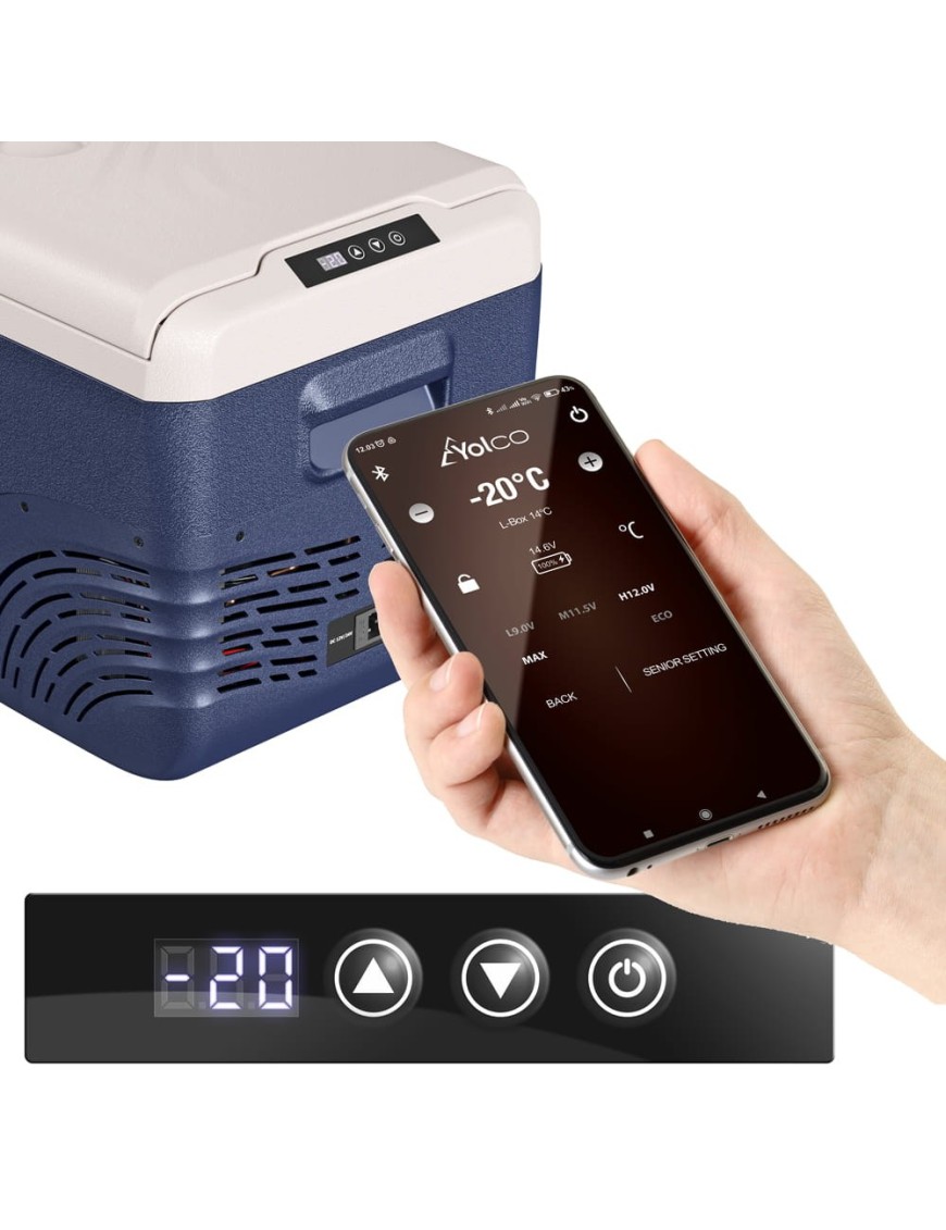 Przenośna lodówka kompresorowa Yolco NX30 Blue 28 l