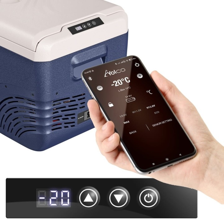 Przenośna lodówka kompresorowa Yolco NX30 Blue 28 l - ujęcie 19