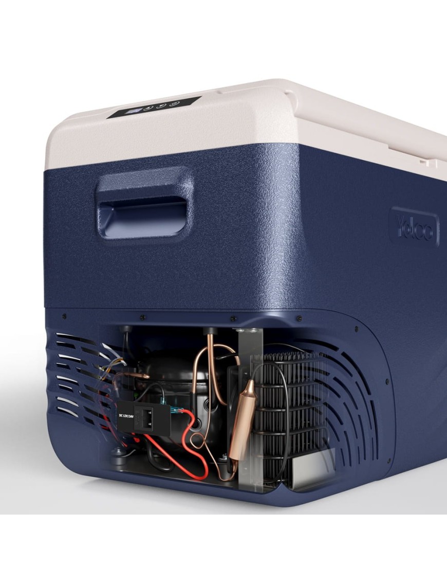Przenośna lodówka kompresorowa Yolco NX40 Blue 37 l