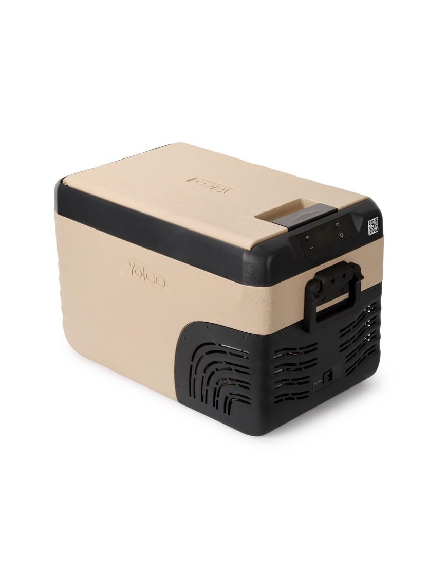 Przenośna lodówka kompresorowa Yolco KX30 Sand 25 l Dual-Zone