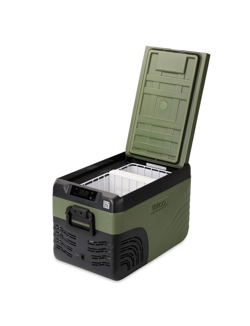 Przenośna lodówka kompresorowa Yolco KX30 Green 25 l Dual-Zone