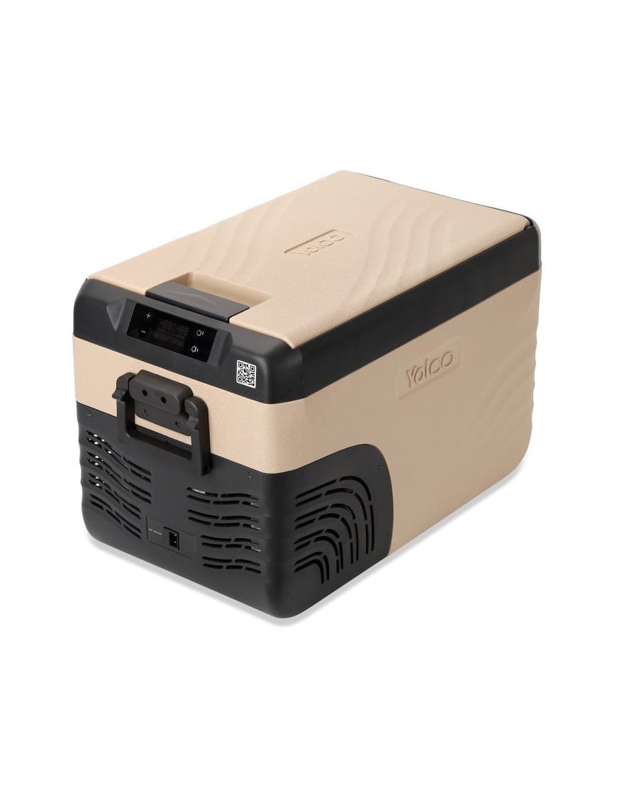 Przenośna lodówka kompresorowa Yolco KX30 Sand 25 l Dual-Zone