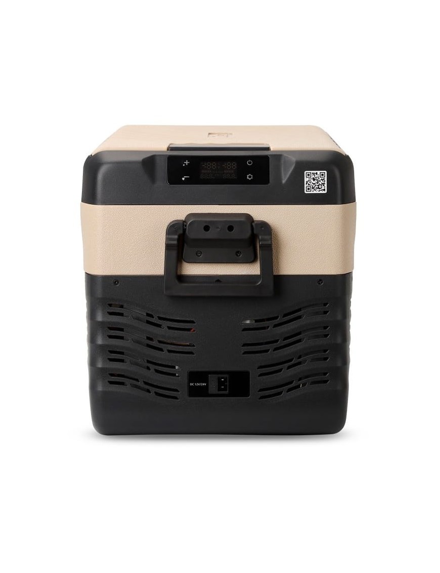 Przenośna lodówka kompresorowa Yolco KX30 Sand 25 l Dual-Zone