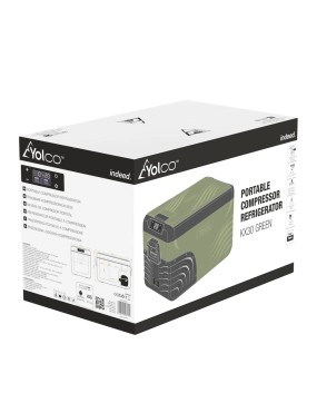 Przenośna lodówka kompresorowa Yolco KX30 Green 25 l Dual-Zone