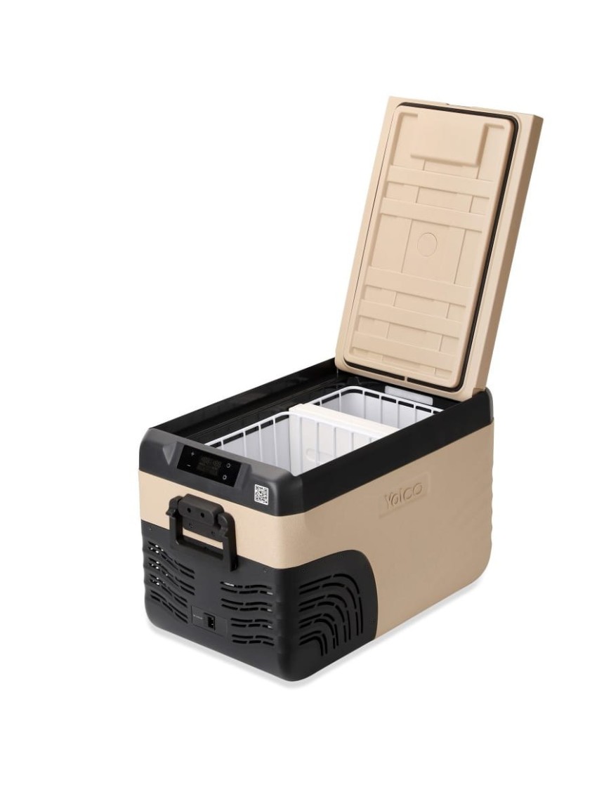 Przenośna lodówka kompresorowa Yolco KX30 Sand 25 l Dual-Zone