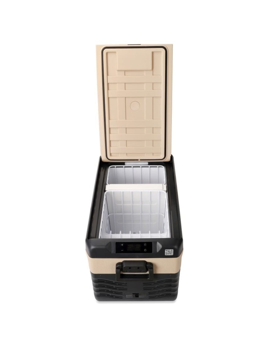 Przenośna lodówka kompresorowa Yolco KX30 Sand 25 l Dual-Zone