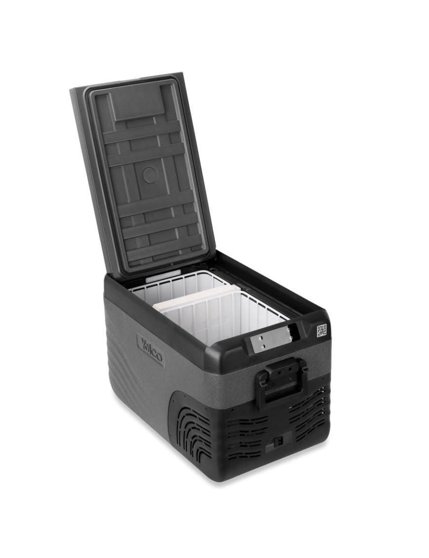 Przenośna lodówka kompresorowa Yolco KX30 Carbon 25 l Dual-Zone