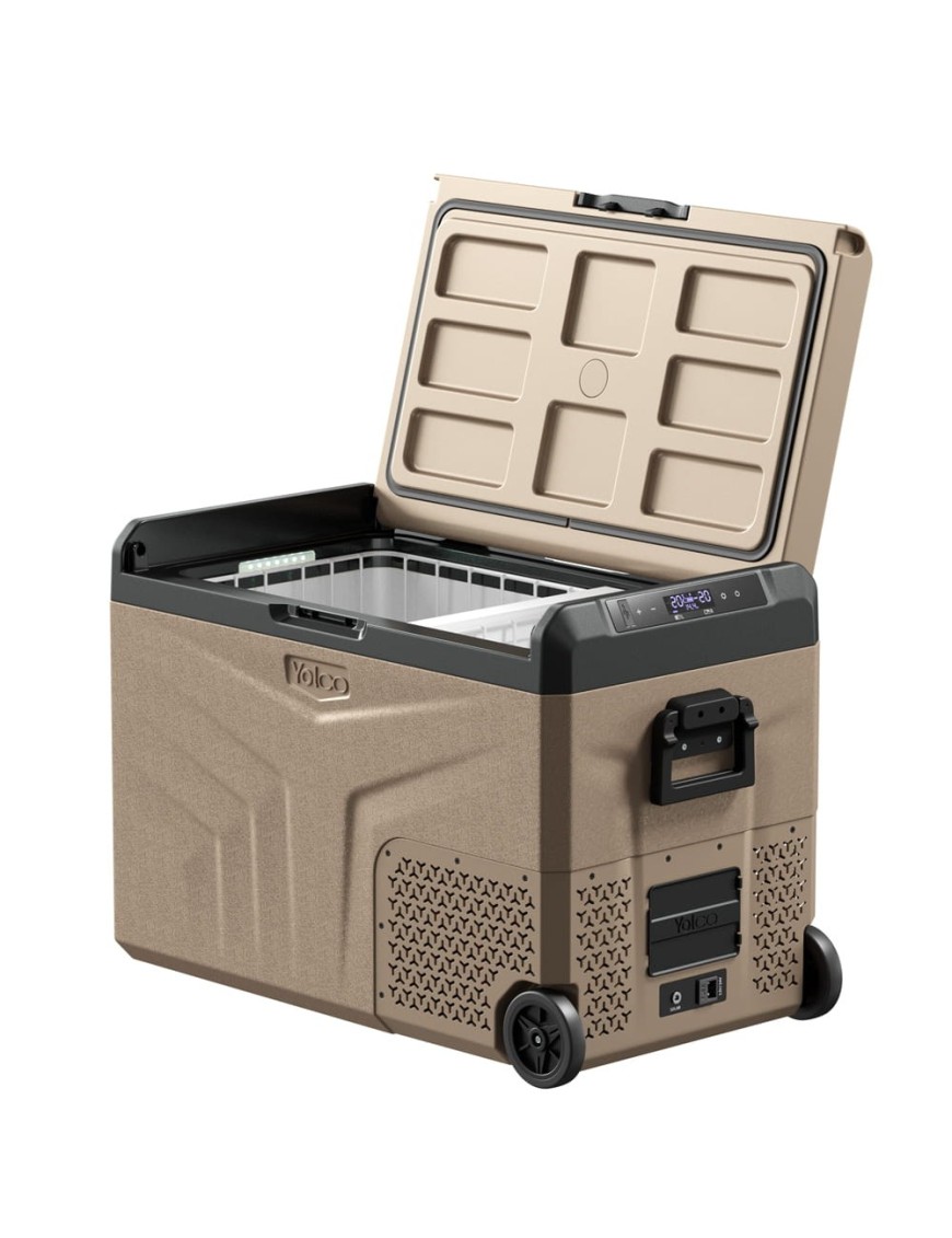 Przenośna lodówka kompresorowa Yolco TCX50 Sand 50 l Dual-Zone