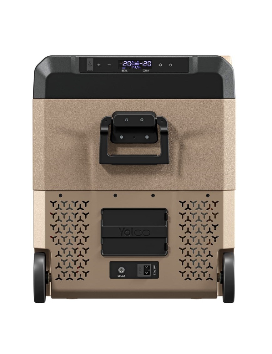 Przenośna lodówka kompresorowa Yolco TCX50 Sand 50 l Dual-Zone