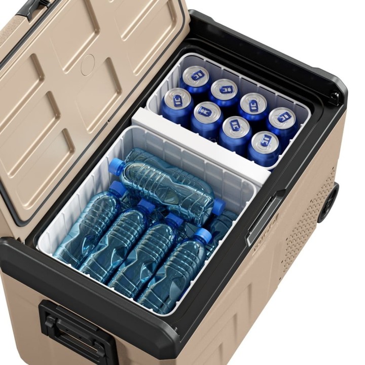 Przenośna lodówka kompresorowa Yolco TCX50 Sand 50 l Dual-Zone - ujęcie 11