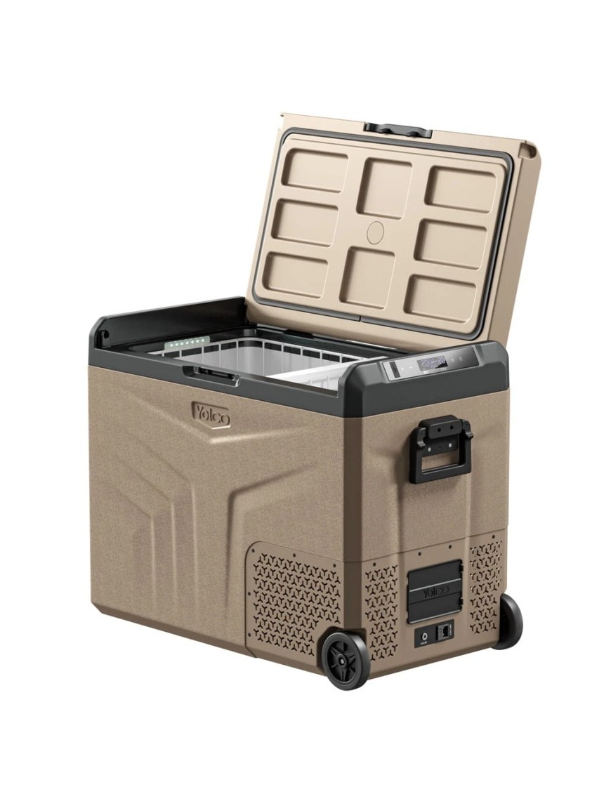 Przenośna lodówka kompresorowa Yolco TCX60 Sand 60 l Dual-Zone