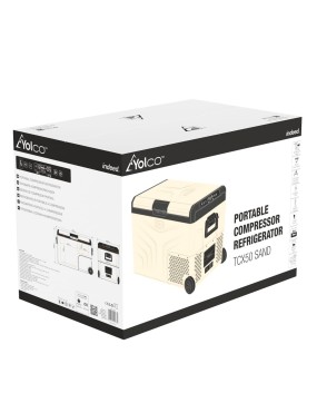 Przenośna lodówka kompresorowa Yolco TCX50 Sand 50 l Dual-Zone
