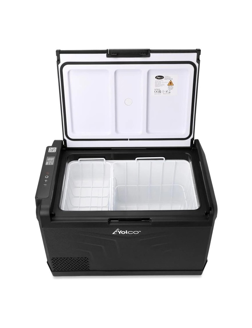 Przenośna lodówka kompresorowa Yolco GCX37 Black 37 l
