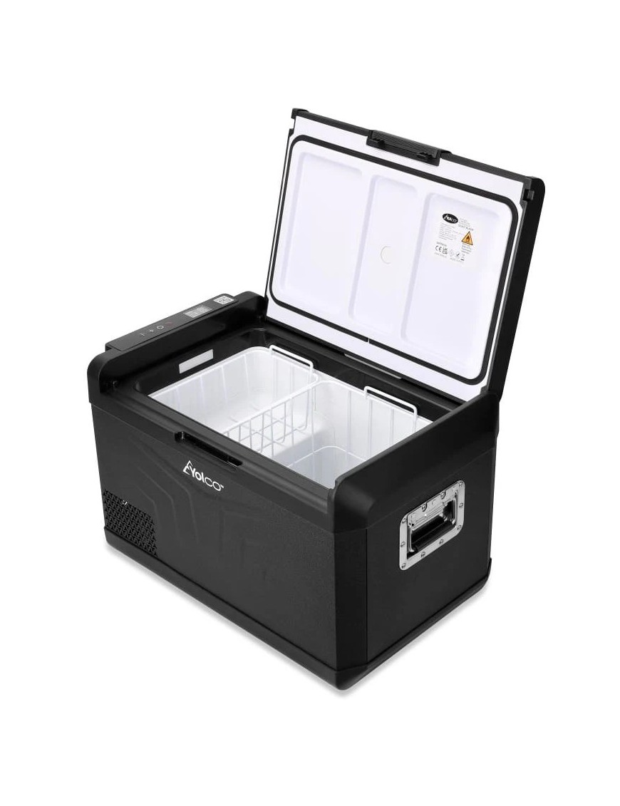 Przenośna lodówka kompresorowa Yolco GCX37 Black 37 l