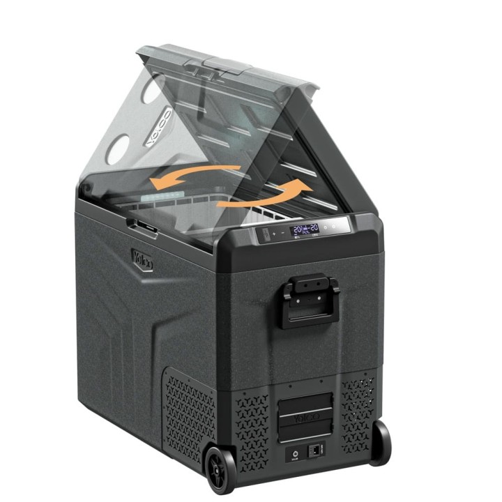 Przenośna lodówka kompresorowa Yolco TCX60 Carbon 60 l Dual-Zone - ujęcie 12