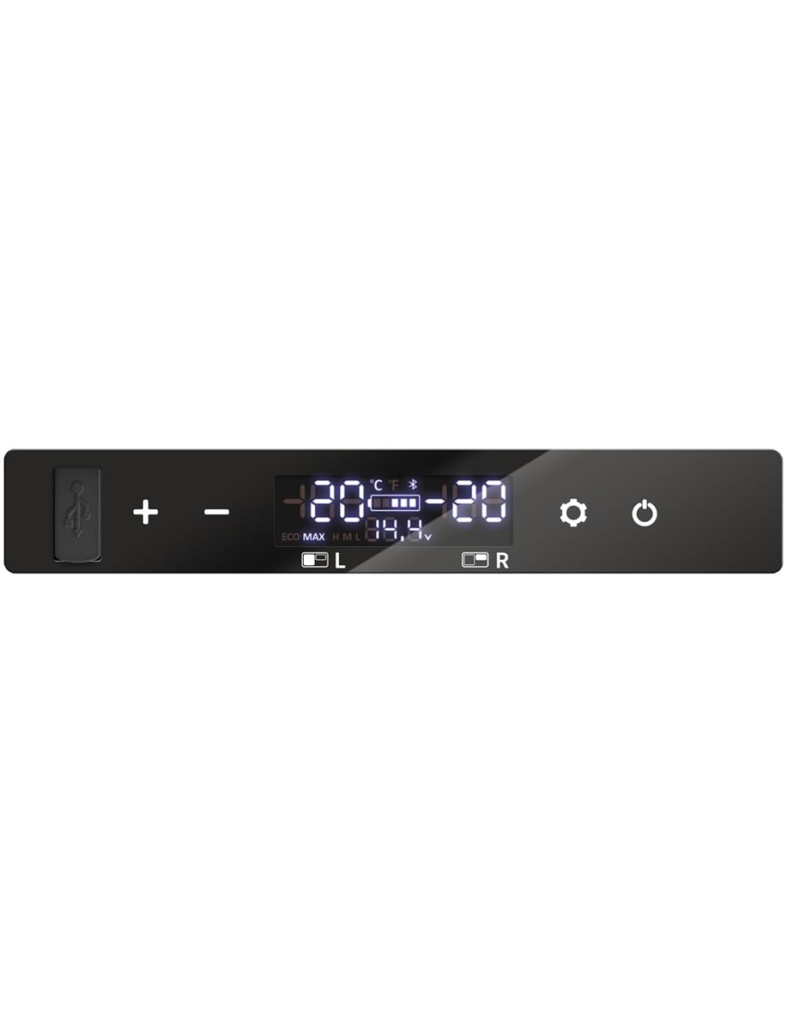 Przenośna lodówka kompresorowa Yolco TCX60 Carbon 60 l Dual-Zone