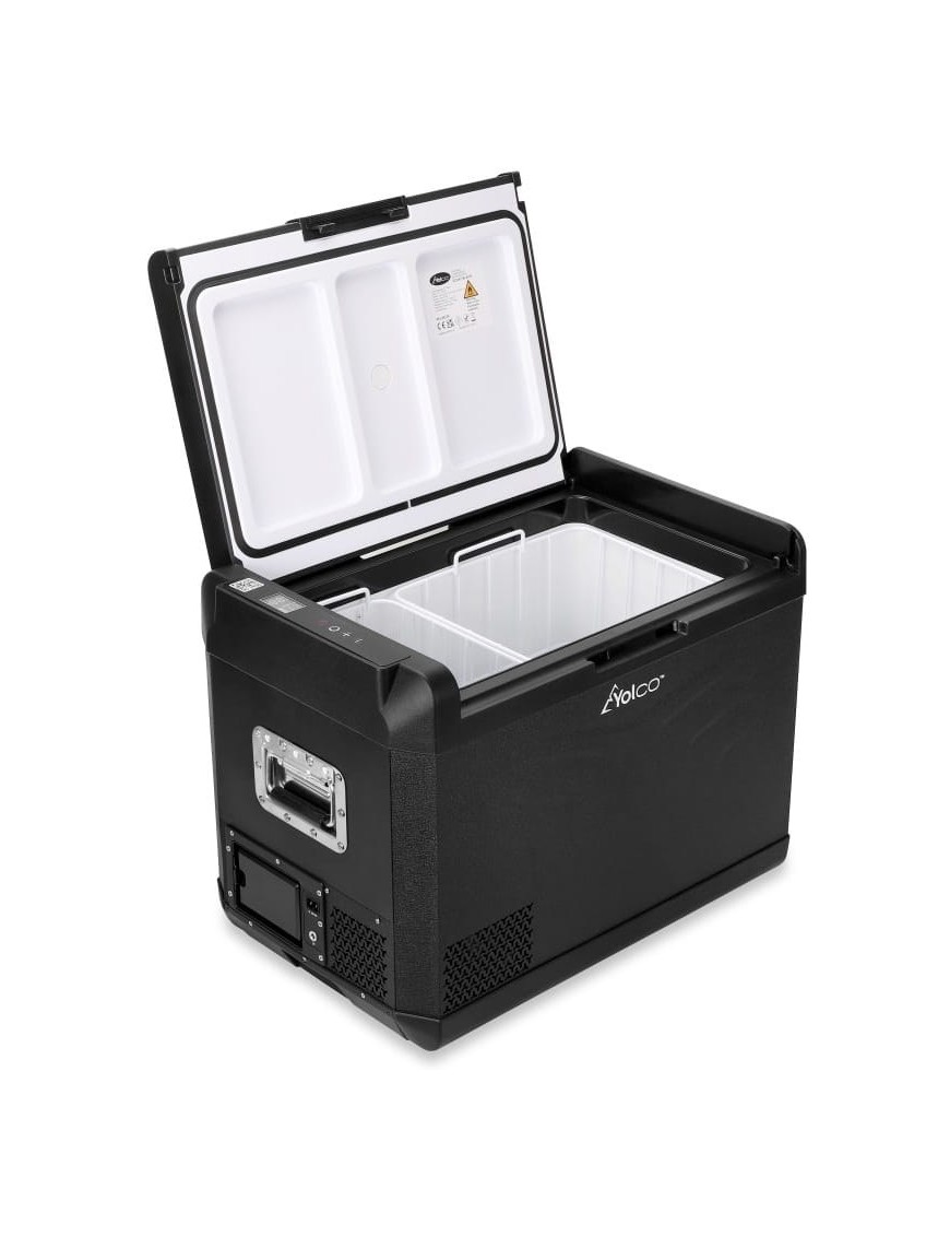 Przenośna lodówka kompresorowa Yolco GCX47 Black 47 l
