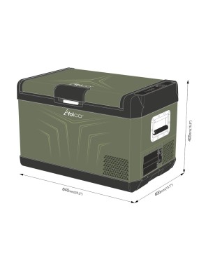 Przenośna lodówka kompresorowa Yolco GCX37 Green 37 l