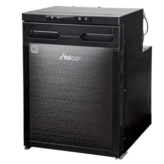 Lodówka kompresorowa dwustrefowa Yolco KL50D 44 l 12/24V czarna