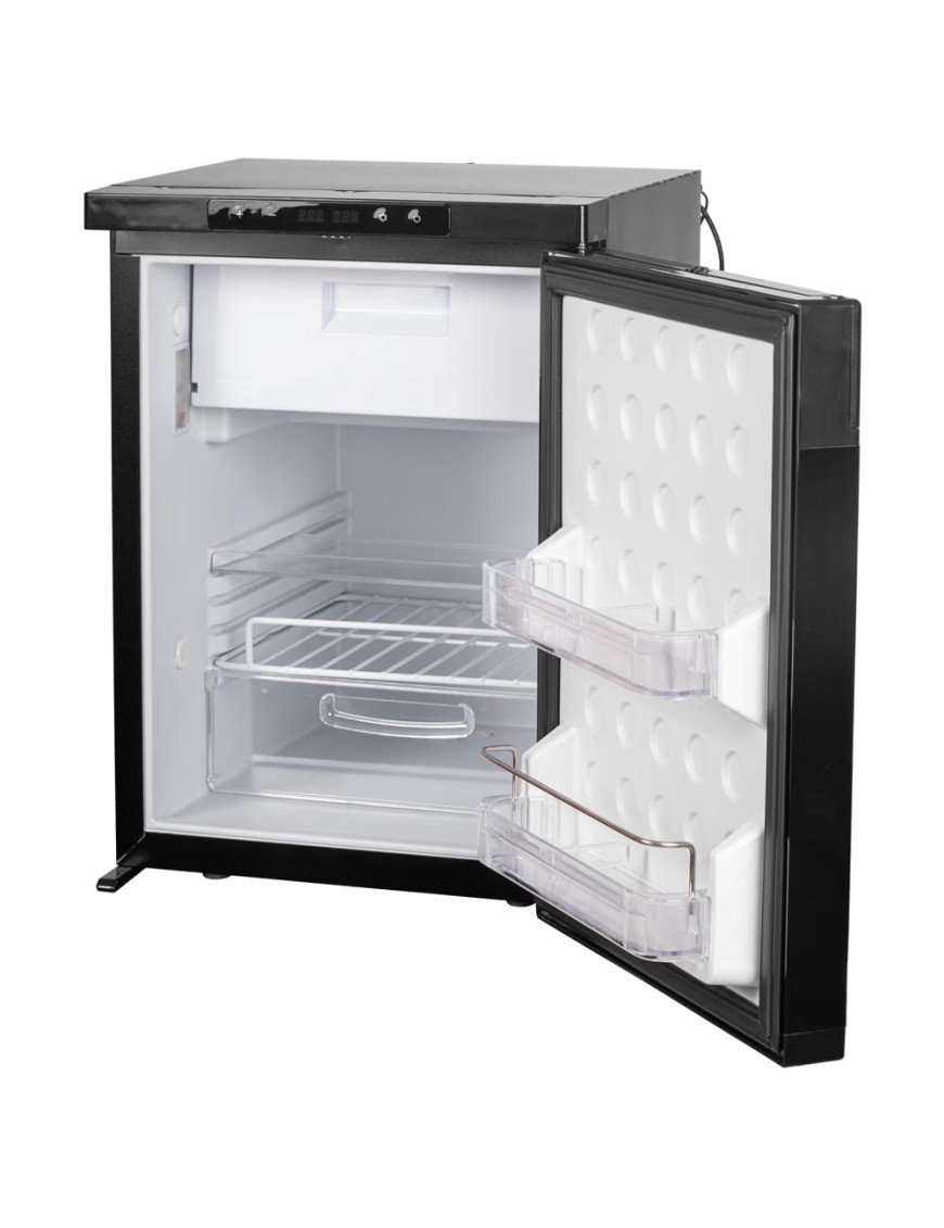 Lodówka kompresorowa dwustrefowa Yolco KL50D 44 l 12/24V czarna