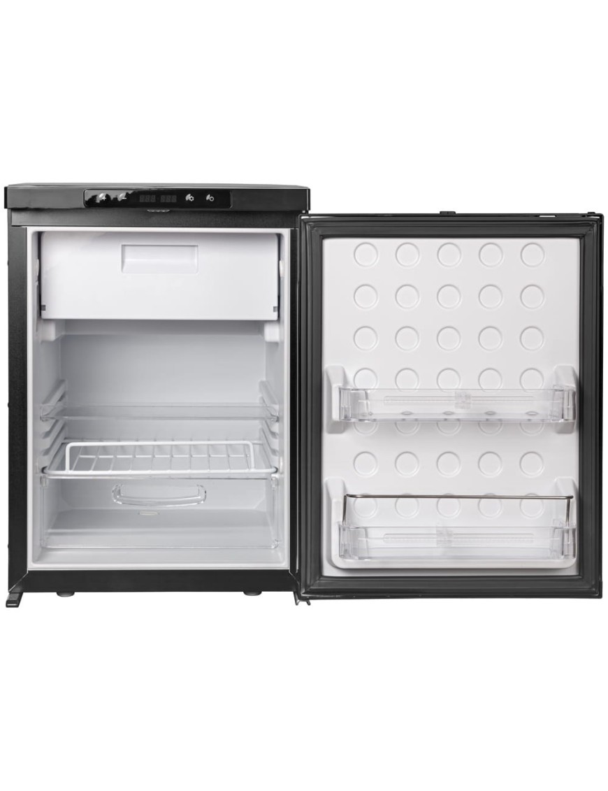 Lodówka kompresorowa dwustrefowa Yolco KL50D 44 l 12/24V czarna