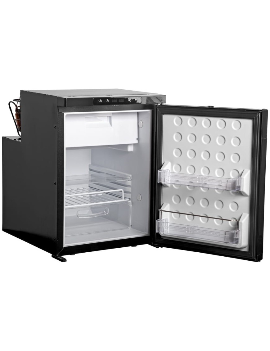 Lodówka kompresorowa dwustrefowa Yolco KL50D 44 l 12/24V czarna