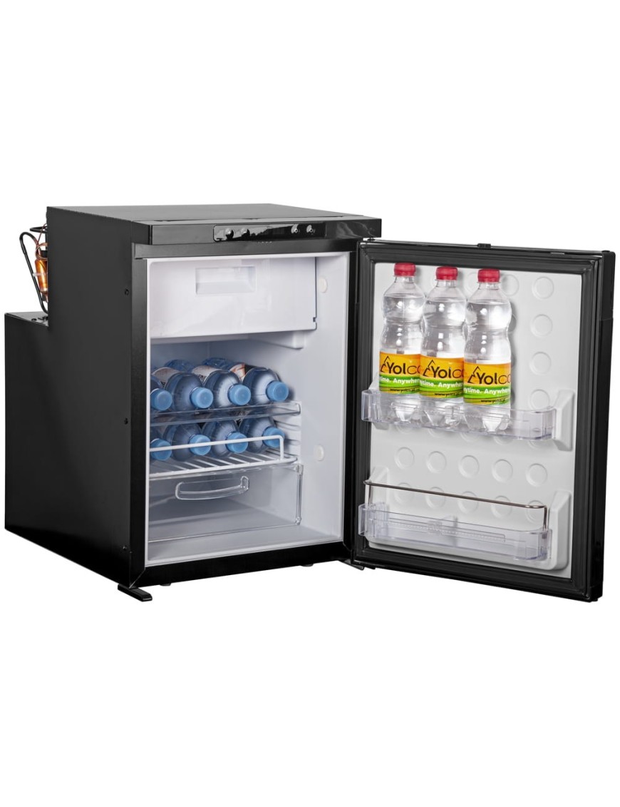 Lodówka kompresorowa dwustrefowa Yolco KL50D 44 l 12/24V czarna