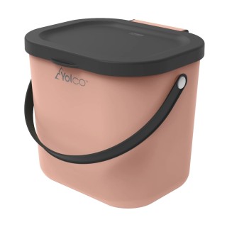 Pojemnik z pokrywą Mini multibag Yolco Albula 6 l, różowy