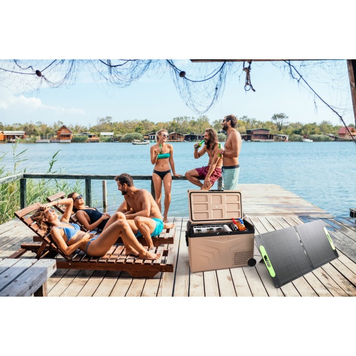 Przenośny panel fotowoltaiczny Yolco ZS200W, 200 W, USB-A i USB-C - ujęcie 13