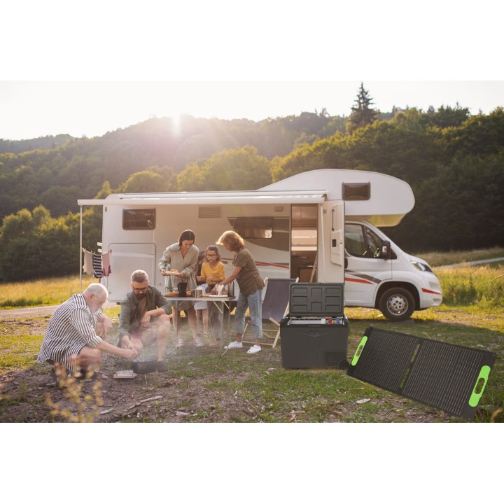 Przenośny panel fotowoltaiczny Yolco ZS100W, 100 W, USB-A i USB-C - ujęcie 13