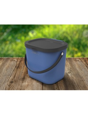 Pojemnik z pokrywą Mini multibag Yolco Albula 6 l, niebieski