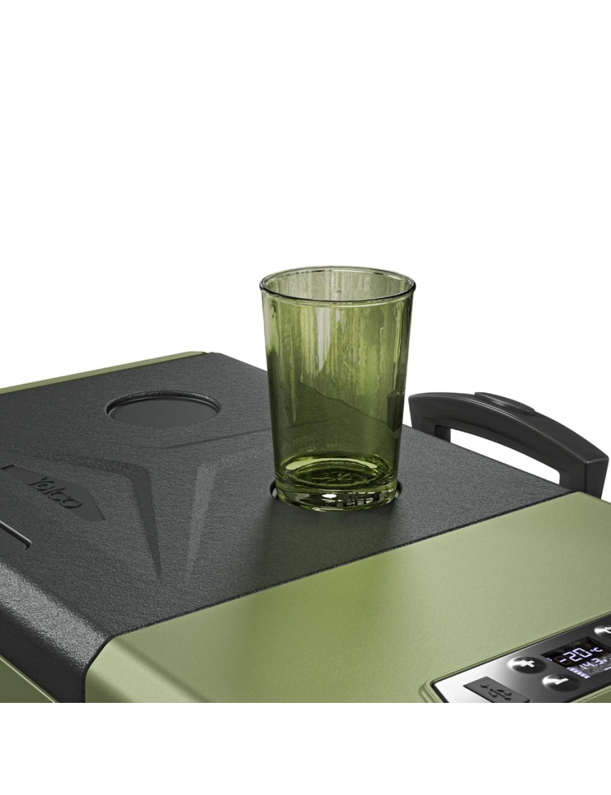 Przenośna lodówka kompresorowa Yolco BCX50 Green 47 l