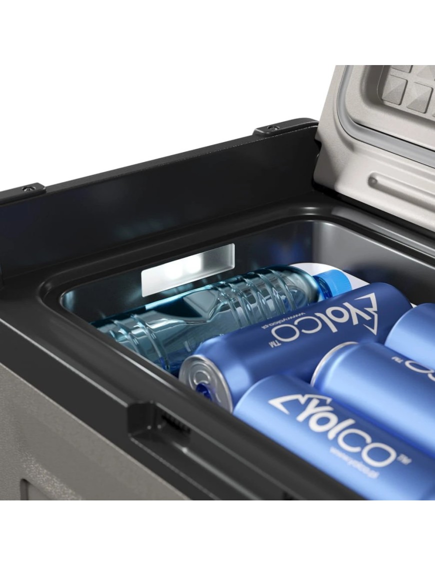Lodówka przenośna kompresorowa Yolco FCX18 Cream 18 l 12/24V