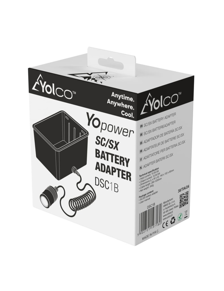 Adapter baterii modułowej Yolco DSC1B do baterii SX4B