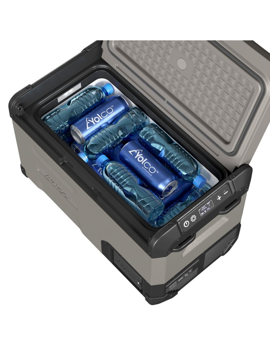 Lodówka przenośna kompresorowa Yolco FCX25 Cream 25 l 12/24V