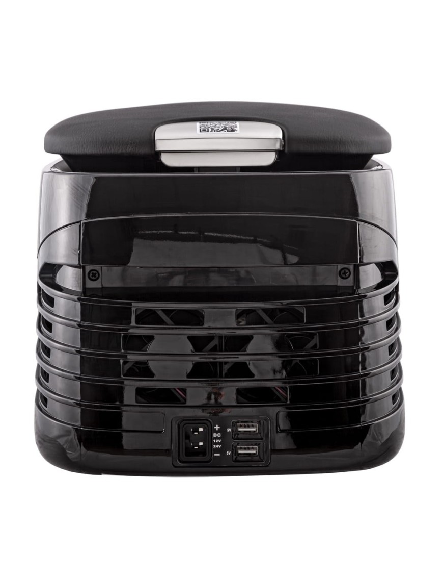 Lodówka kompresorowa z podgrzewaniem Yolco CX8 Black 8 l 12/24V