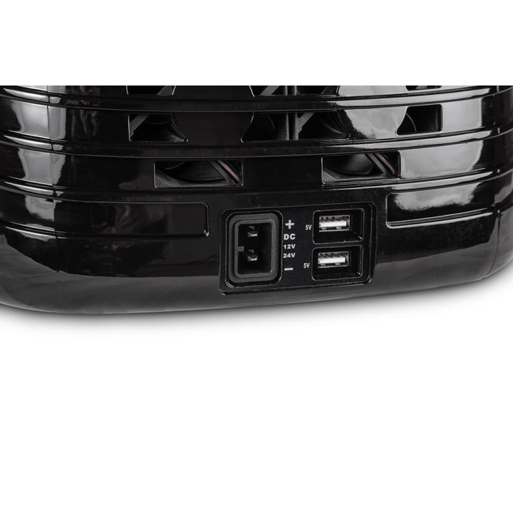 Lodówka kompresorowa z podgrzewaniem Yolco CX8 Black 8 l 12/24V - ujęcie 9