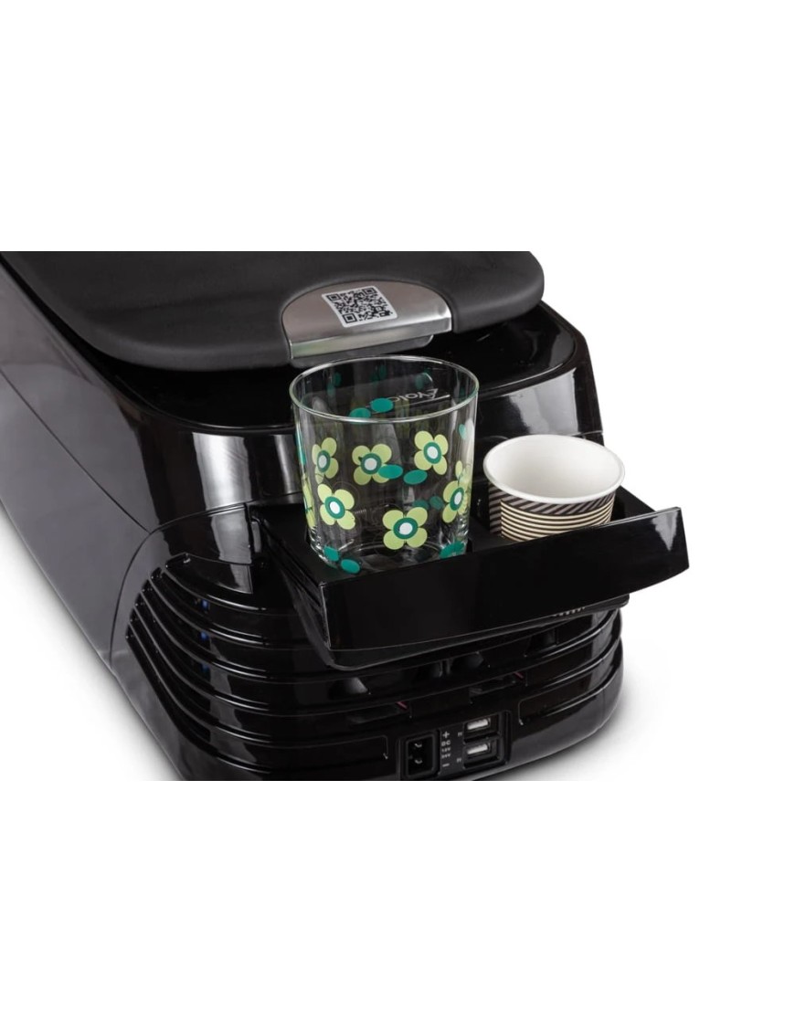Lodówka kompresorowa z podgrzewaniem Yolco CX8 Black 8 l 12/24V