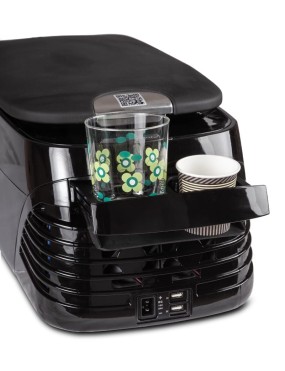 Lodówka kompresorowa z podgrzewaniem Yolco CX8 Black 8 l 12/24V
