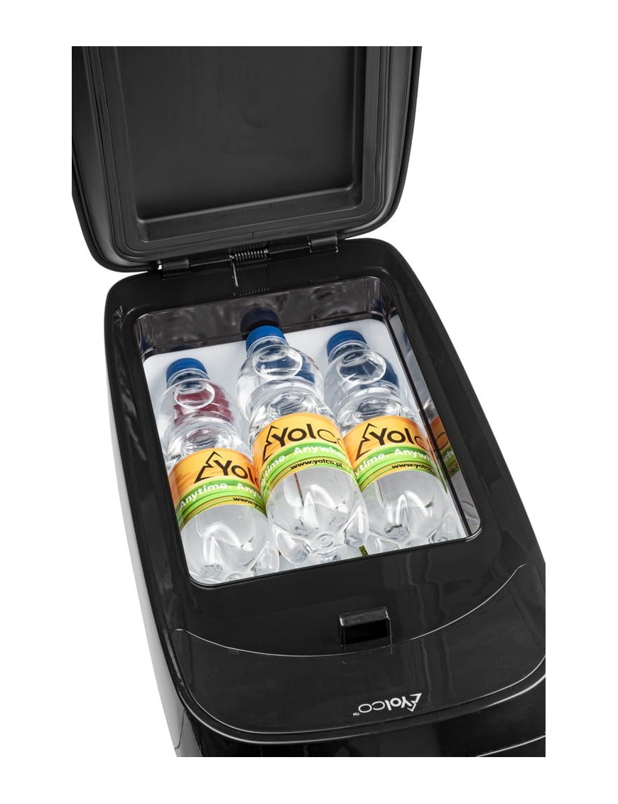 Lodówka kompresorowa z podgrzewaniem Yolco CX8 Black 8 l 12/24V