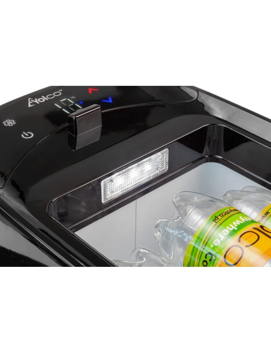 Lodówka kompresorowa z podgrzewaniem Yolco CX8 Black 8 l 12/24V