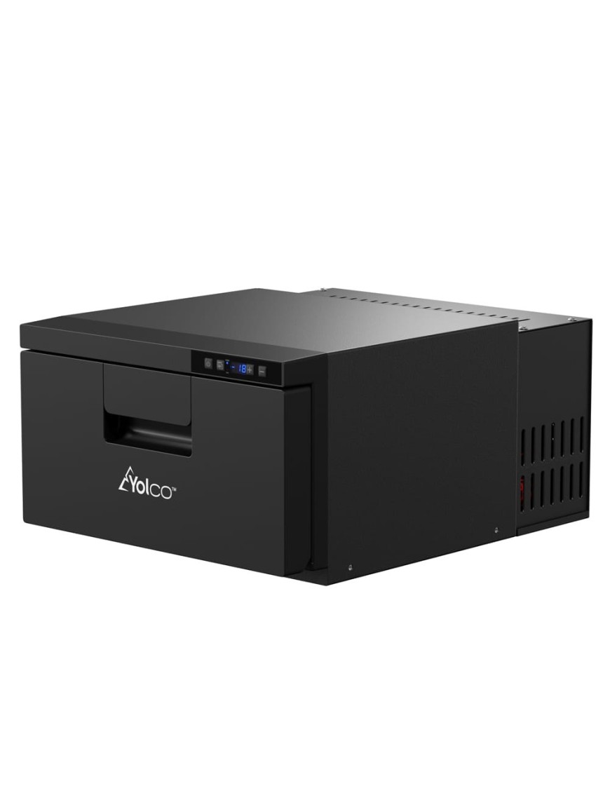 Lodówka kompresorowa szufladowa Yolco CB21A 20 l 12/24V czarna