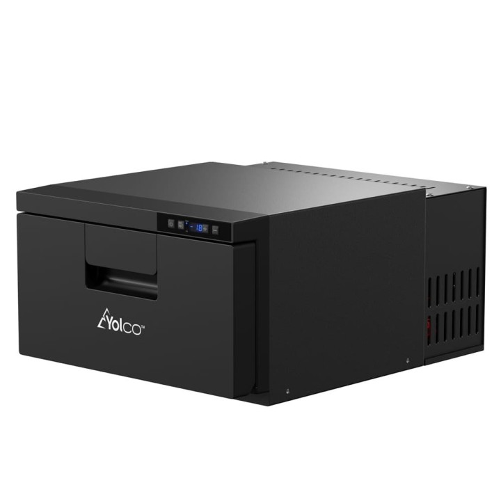 Lodówka kompresorowa szufladowa Yolco CB21A 20 l 12/24V czarna