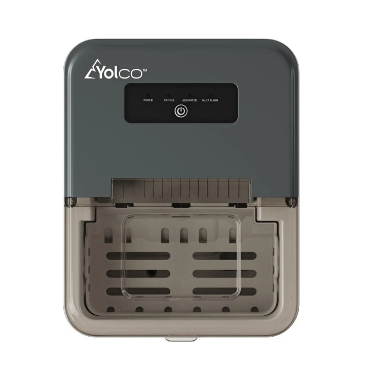 Kostkarka do lodu Yolco ICM1 Carbon, 12/24V DC i AC, 10 kg lodu na dobę - ujęcie 7