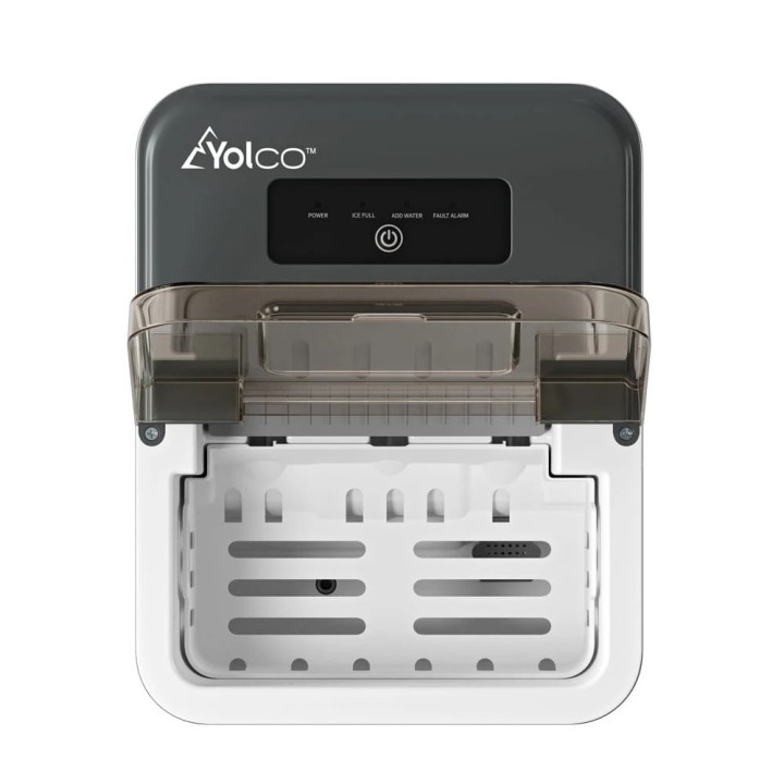 Kostkarka do lodu Yolco ICM1 Carbon, 12/24V DC i AC, 10 kg lodu na dobę - ujęcie 8
